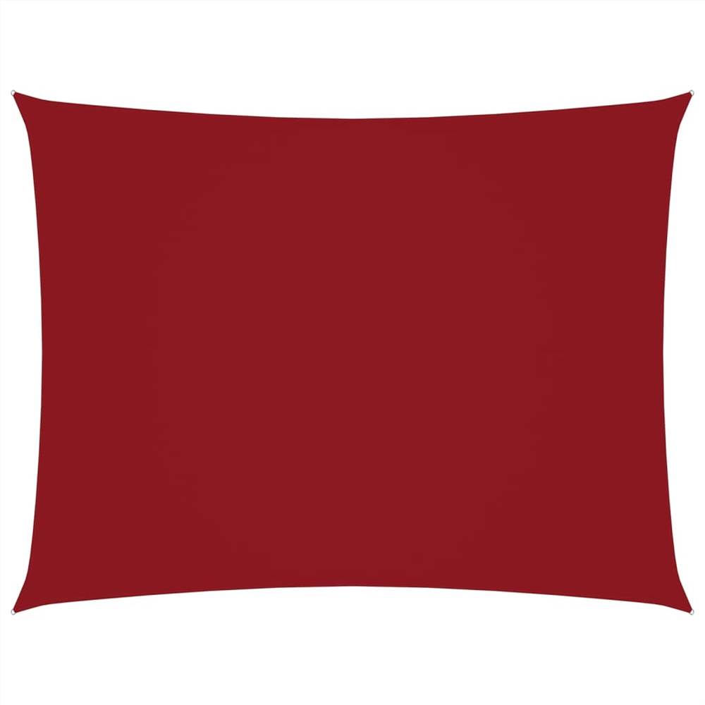 

Sunshade Sail Oxford Fabric Rectangular 2x3 m Red
