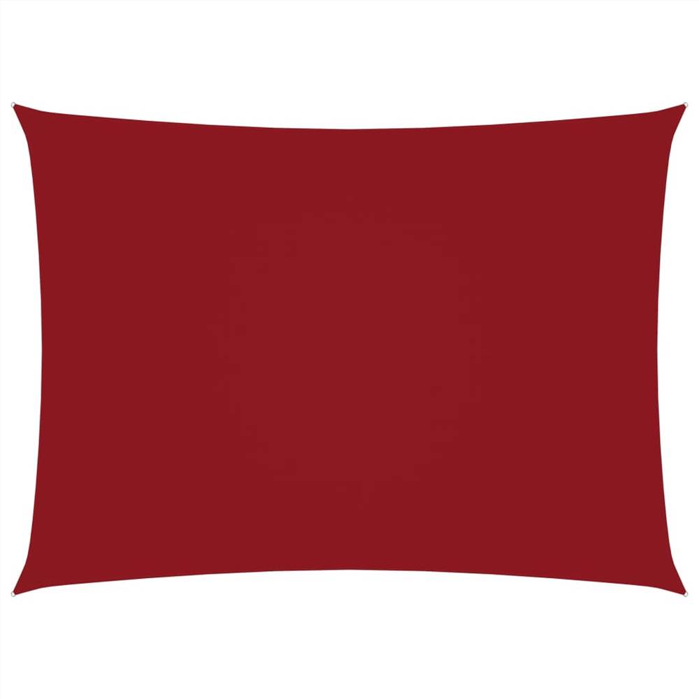 

Sunshade Sail Oxford Fabric Rectangular 2x4 m Red