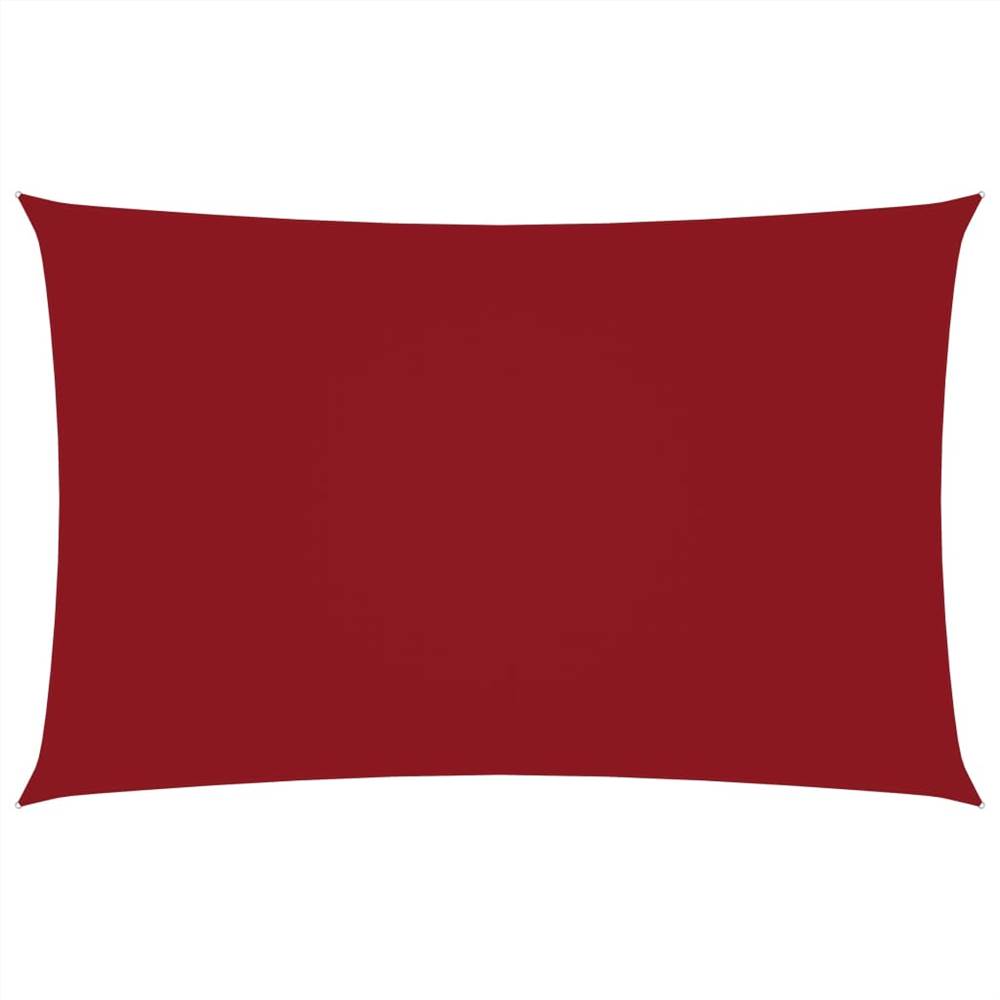 

Sunshade Sail Oxford Fabric Rectangular 2x5 m Red