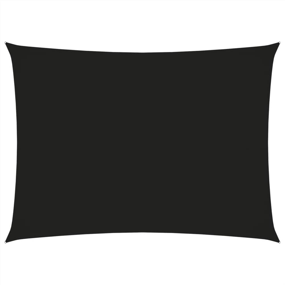 Sunshade Sail Oxford Fabric Rectangular 3.5x5 m Black