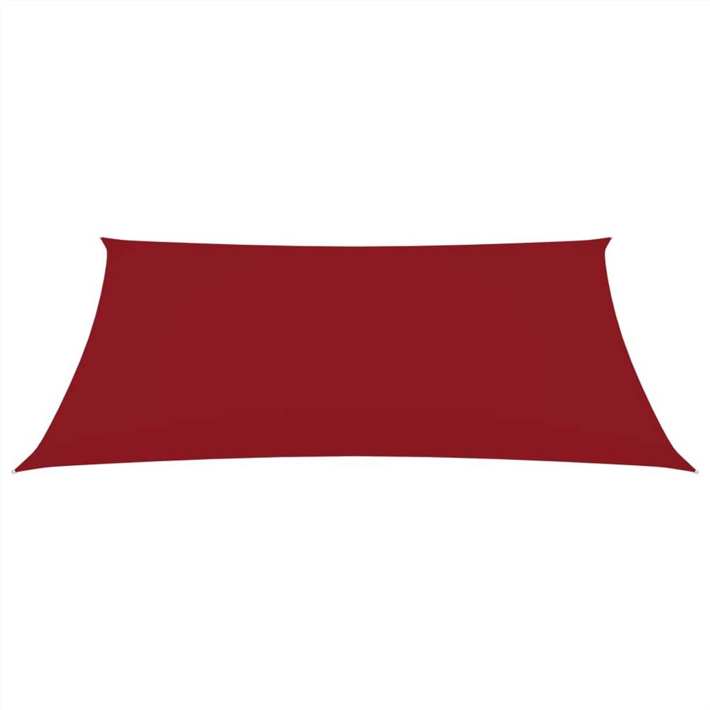 Sunshade Sail Oxford Fabric Rectangular 3.5x5 m Red
