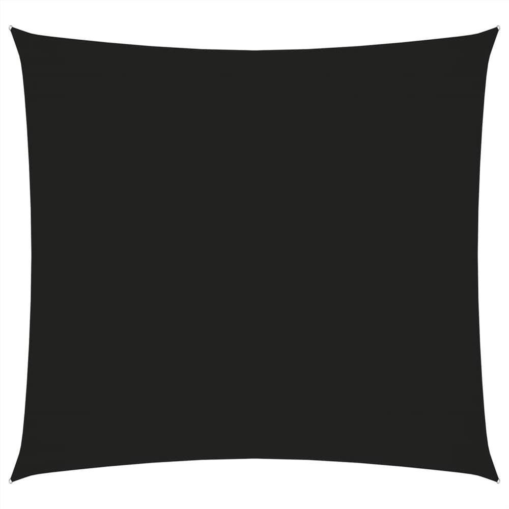 Sunshade Sail Oxford Fabric Square 3x3 m Black