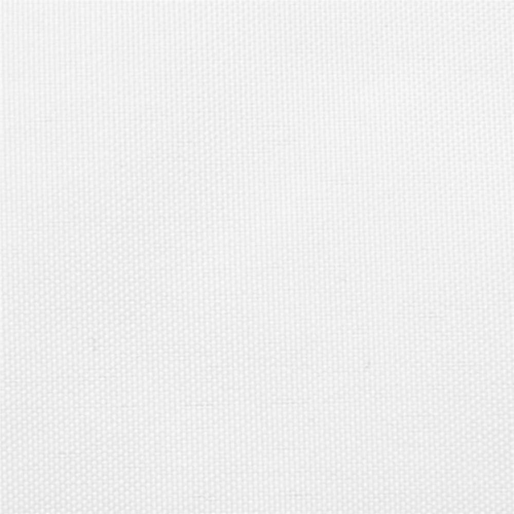 Sunshade Sail Oxford Fabric Square 6x6 m White