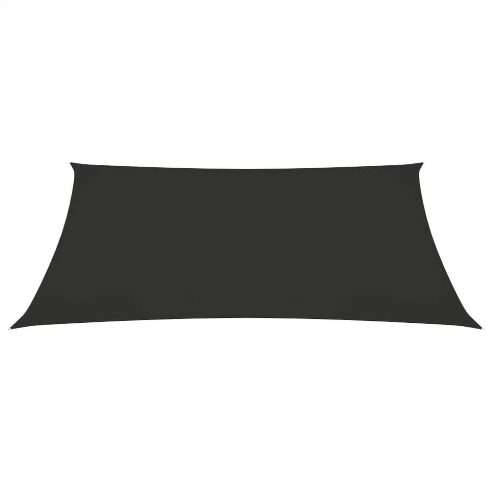 Sunshade Sail Oxford Fabric Trapezium 4/5x4 m Anthracite