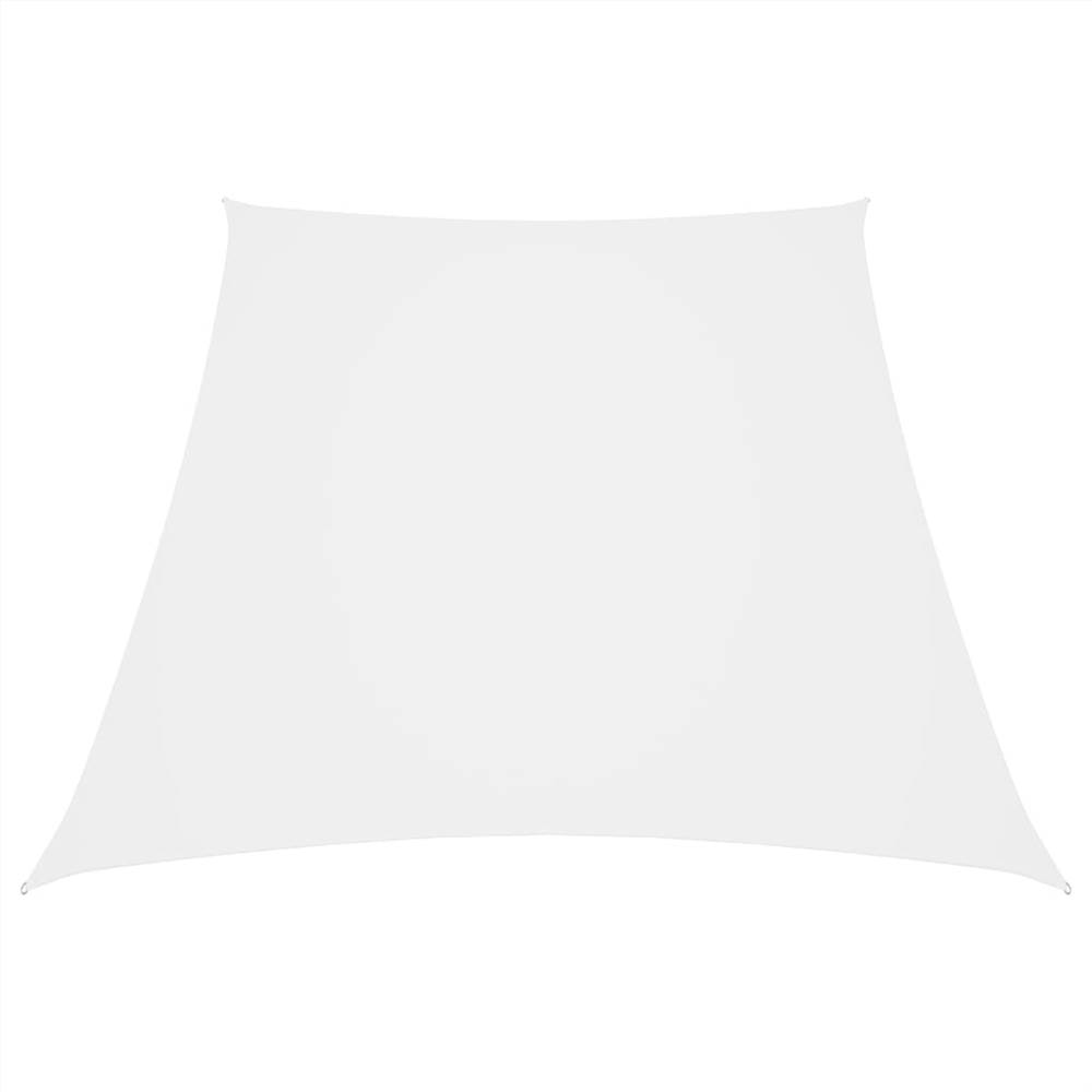 Sunshade Sail Oxford Fabric Trapezium 4/5x4 m White