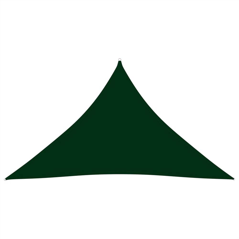 

Sunshade Sail Oxford Fabric Triangular 2.5x2.5x3.5 m Dark Green
