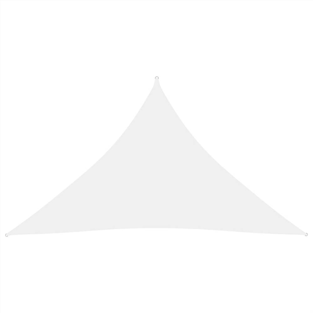 

Sunshade Sail Oxford Fabric Triangular 2.5x2.5x3.5 m White
