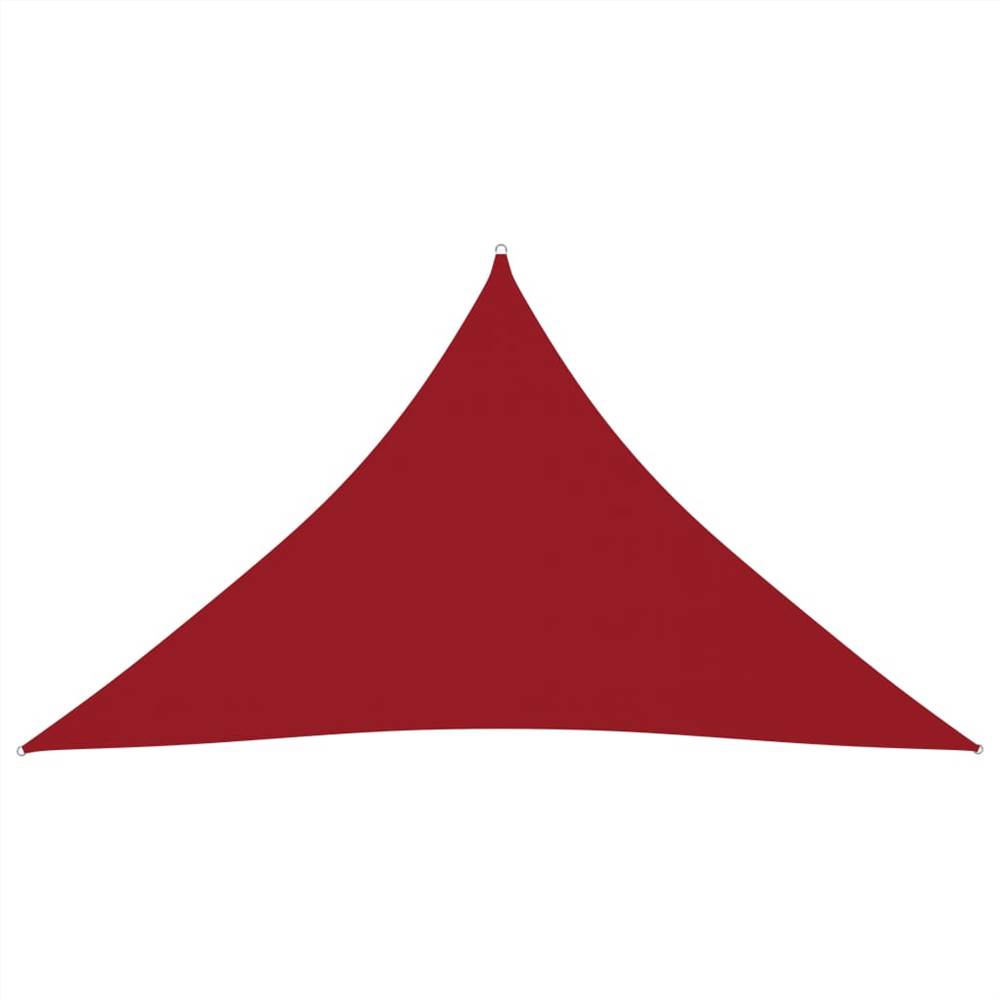 

Sunshade Sail Oxford Fabric Triangular 3x3x4.24 m Red