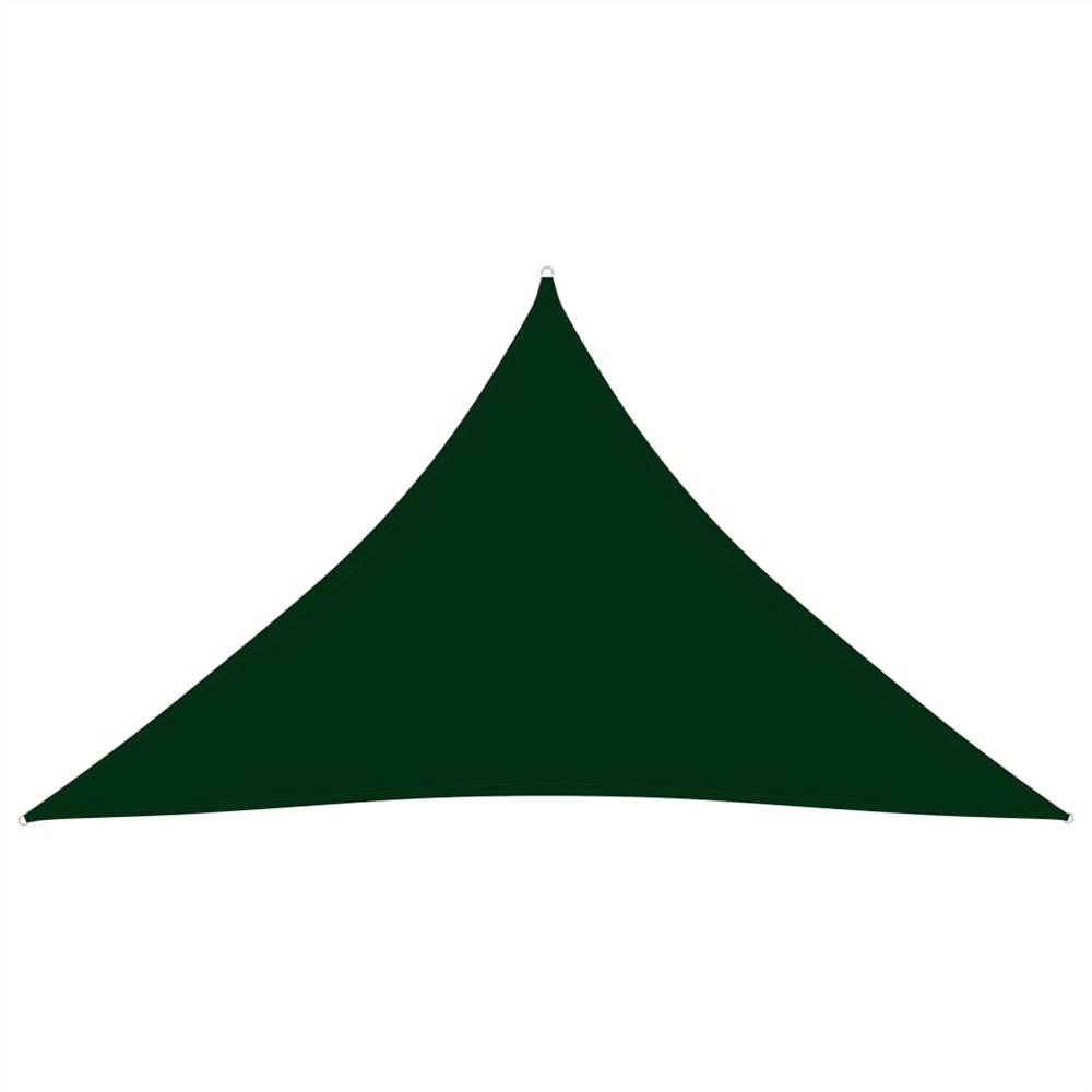 

Sunshade Sail Oxford Fabric Triangular 4x4x5.8 m Dark Green