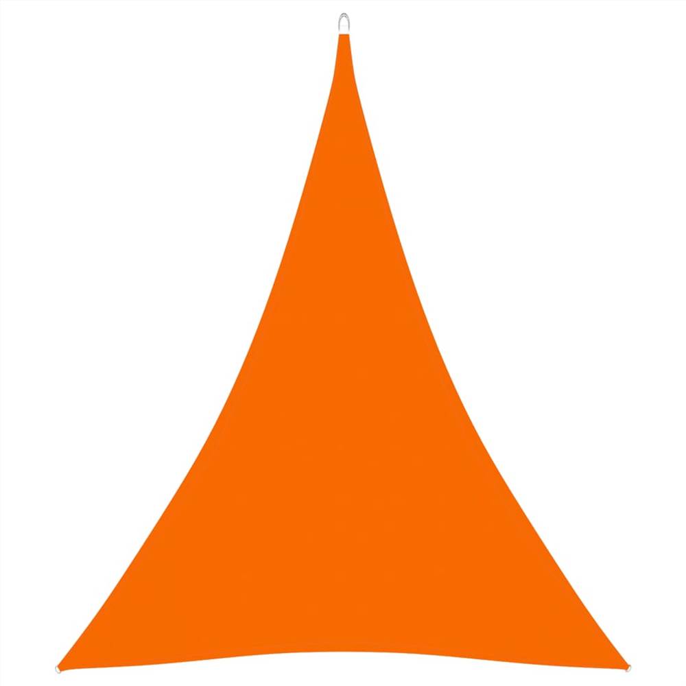 

Sunshade Sail Oxford Fabric Triangular 5x7x7 m Orange