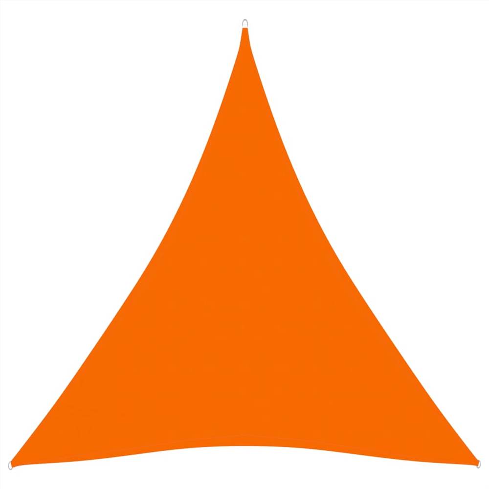 

Sunshade Sail Oxford Fabric Triangular 6x6x6 m Orange