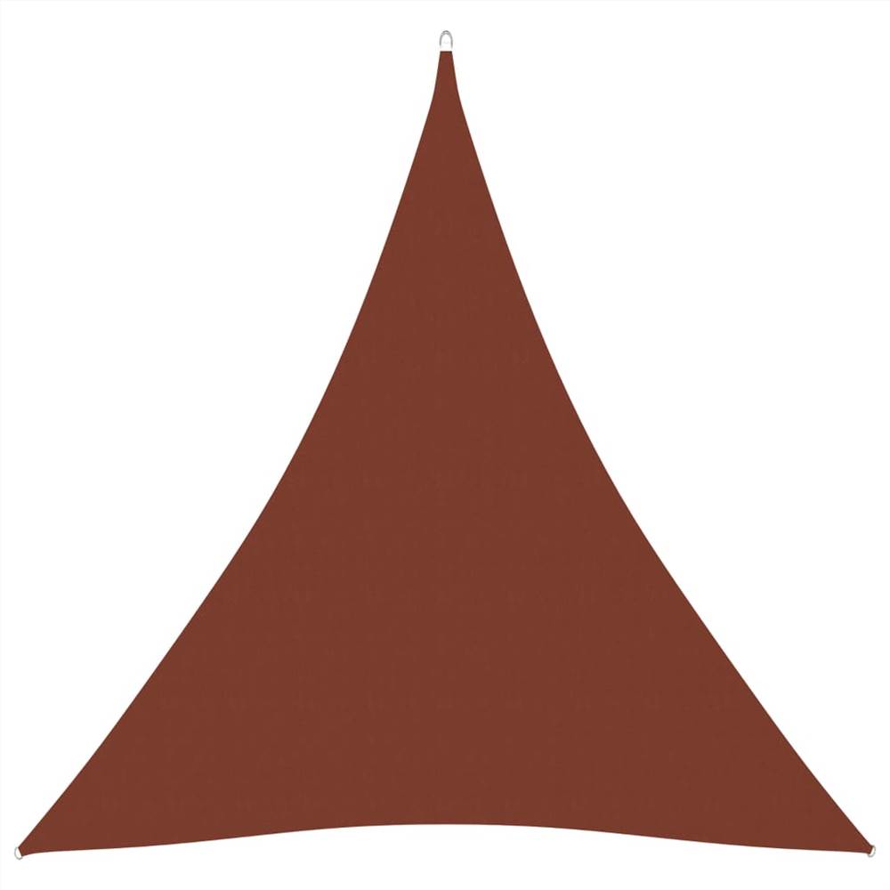 

Sunshade Sail Oxford Fabric Triangular 6x6x6 m Terracotta