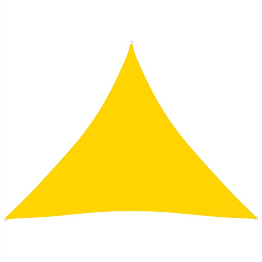 

Sunshade Sail Oxford Fabric Triangular 6x6x6 m Yellow