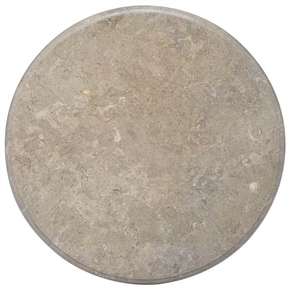 

Table Top Grey Ø70x2.5 cm Marble