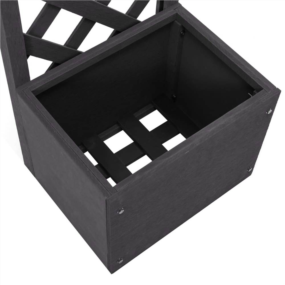 Trellis Planter 40x30x135 cm WPC
