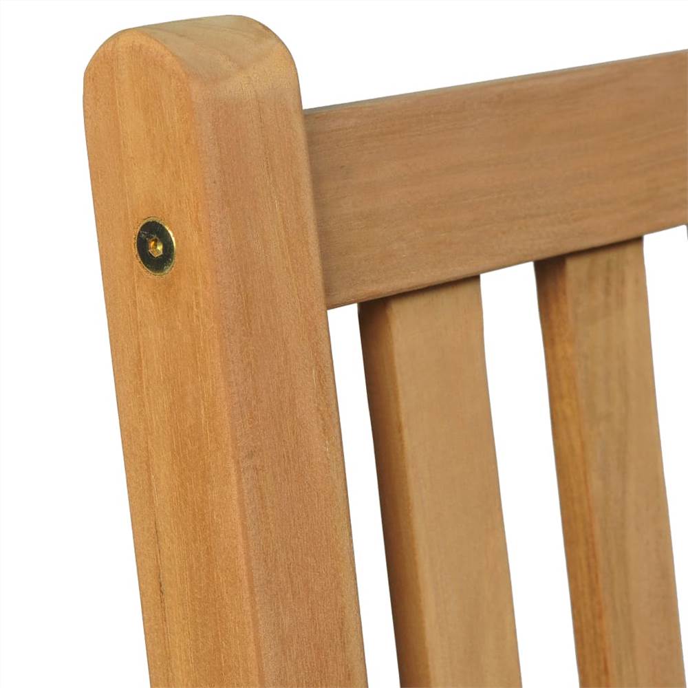 

3 Piece Garden Dining Set Solid Teak Wood