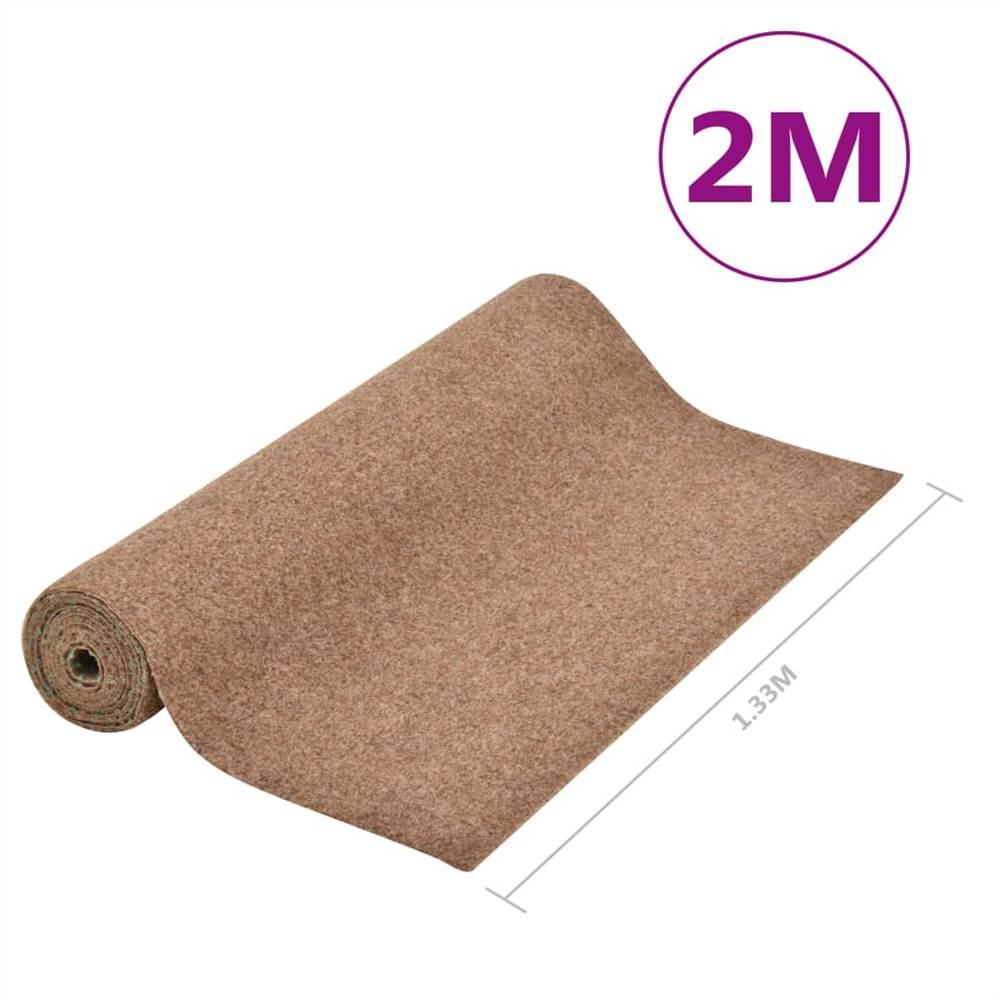 Artificial Grass with Studs 2x1.33 m Beige