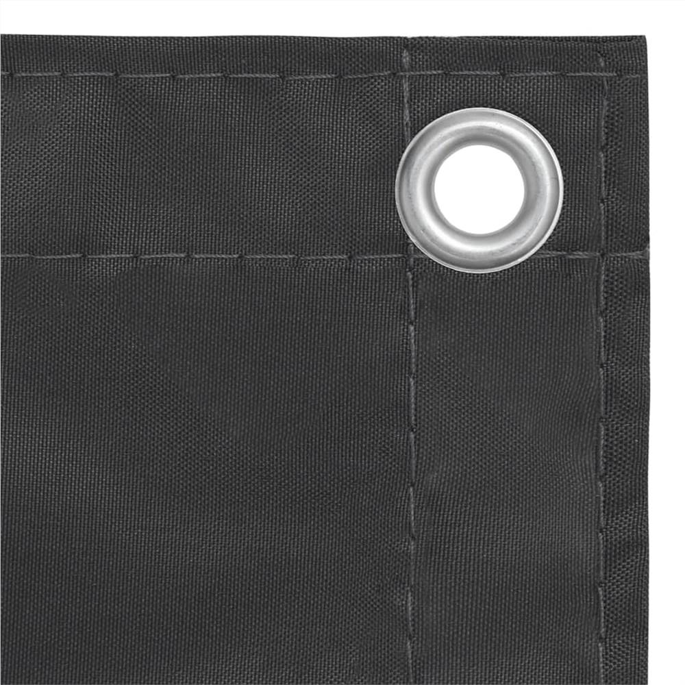 Balcony Screen Anthracite 120x600 cm Oxford Fabric