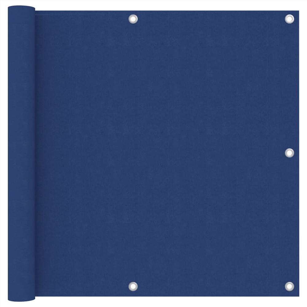 Balcony Screen Blue 90x600 cm Oxford Fabric
