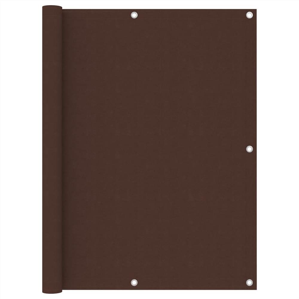 

Balcony Screen Brown 120x500 cm Oxford Fabric