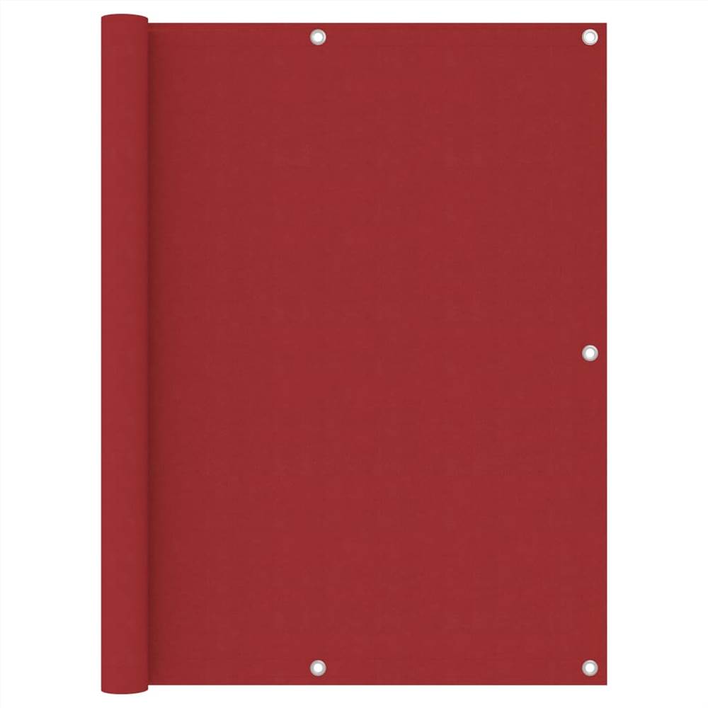 

Balcony Screen Red 120x600 cm Oxford Fabric