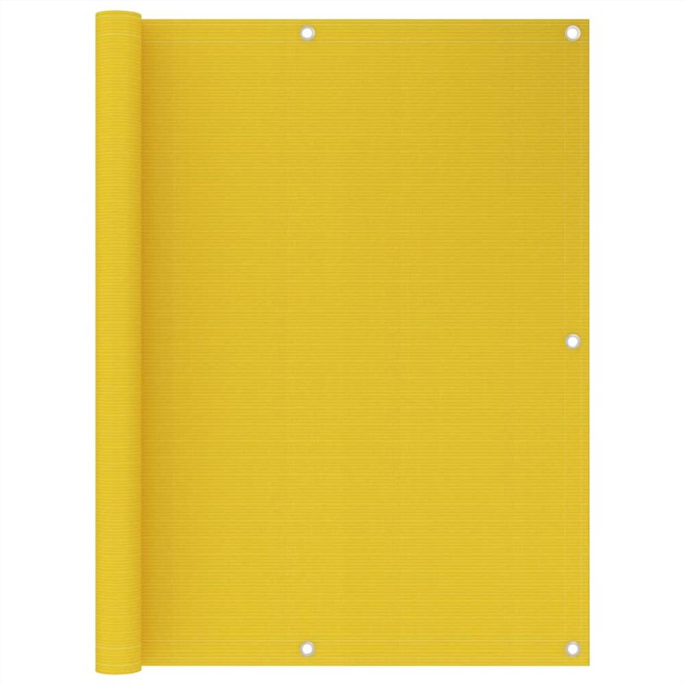 

Balcony Screen Yellow 120x500 cm HDPE