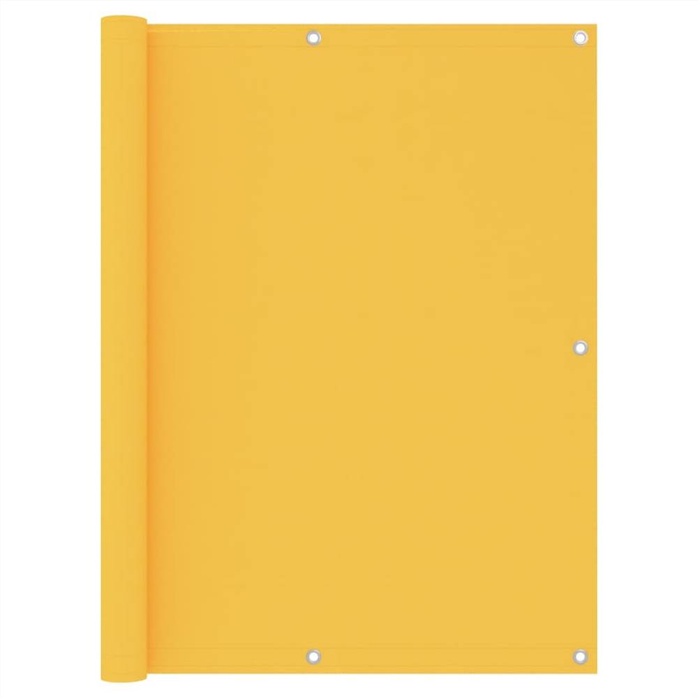 

Balcony Screen Yellow 120x500 cm Oxford Fabric