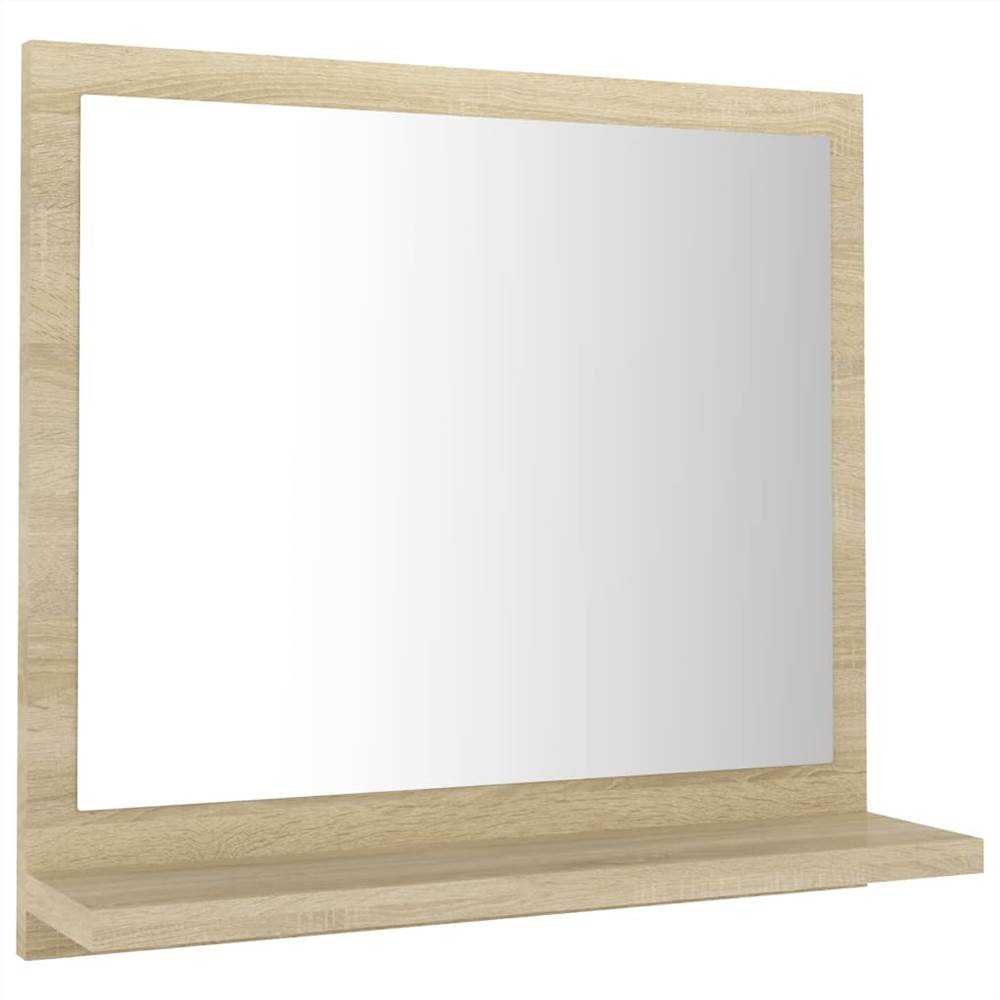 Bathroom Mirror Sonoma Oak 40x10.5x37 Cm Chipboard 7 Bathroom Mirror Sonoma Oak 40x10.5x37 cm Chipboard