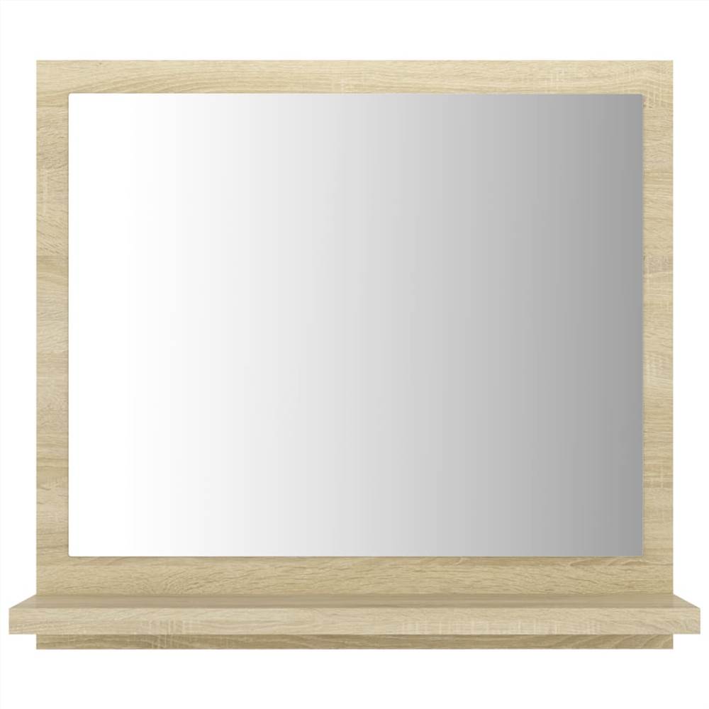 Bathroom Mirror Sonoma Oak 40x10.5x37 Cm Chipboard 10 Bathroom Mirror Sonoma Oak 40x10.5x37 cm Chipboard