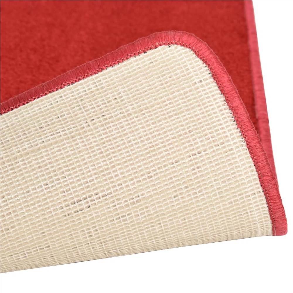 

Bed Carpets Shaggy High Pile 3 pcs Red