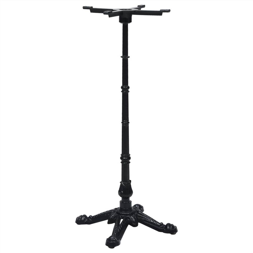 

Bistro Table Leg Black 52x52x108 cm Cast Iron