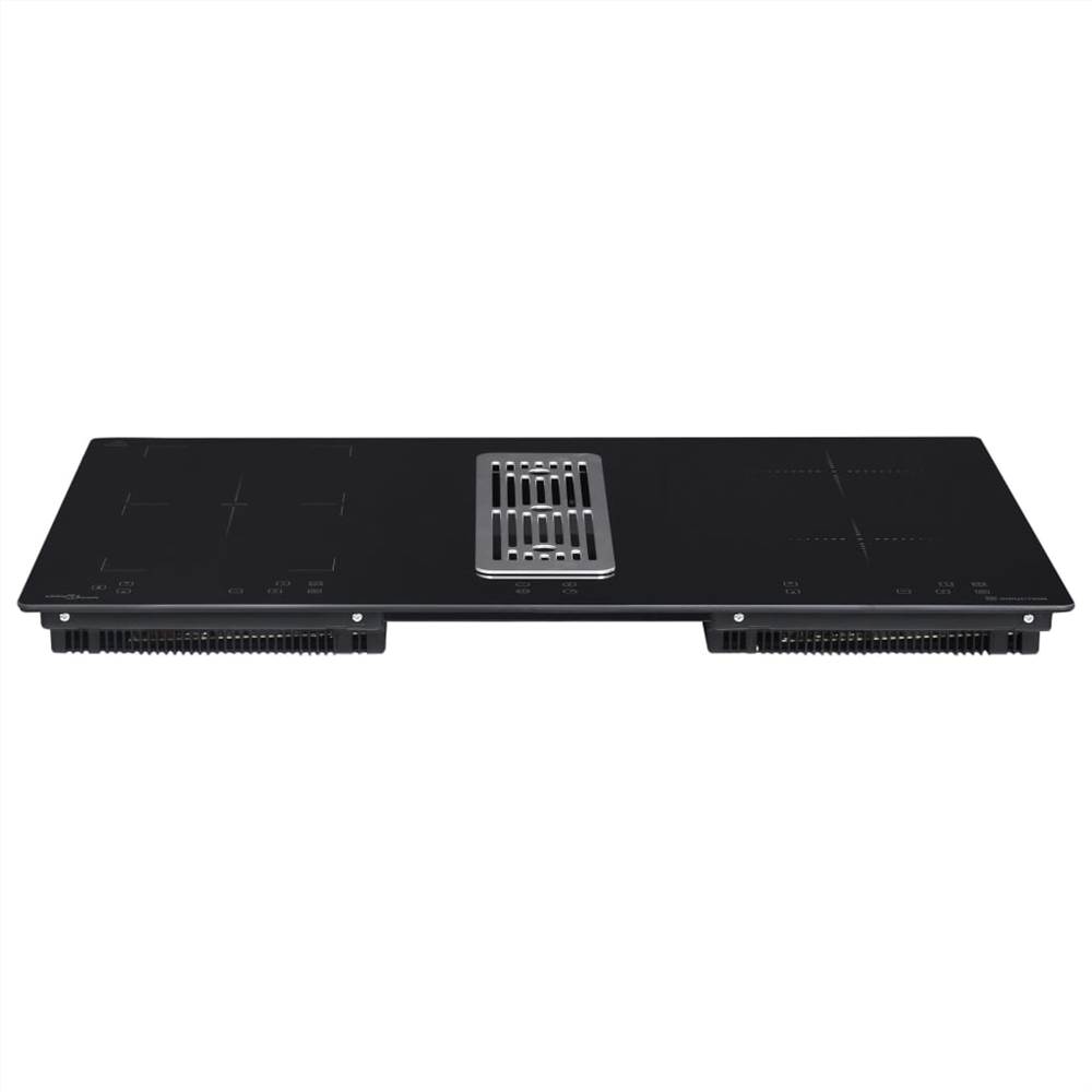 Builtin Flexizone Induction Hob with Downdraft Table 78 cm