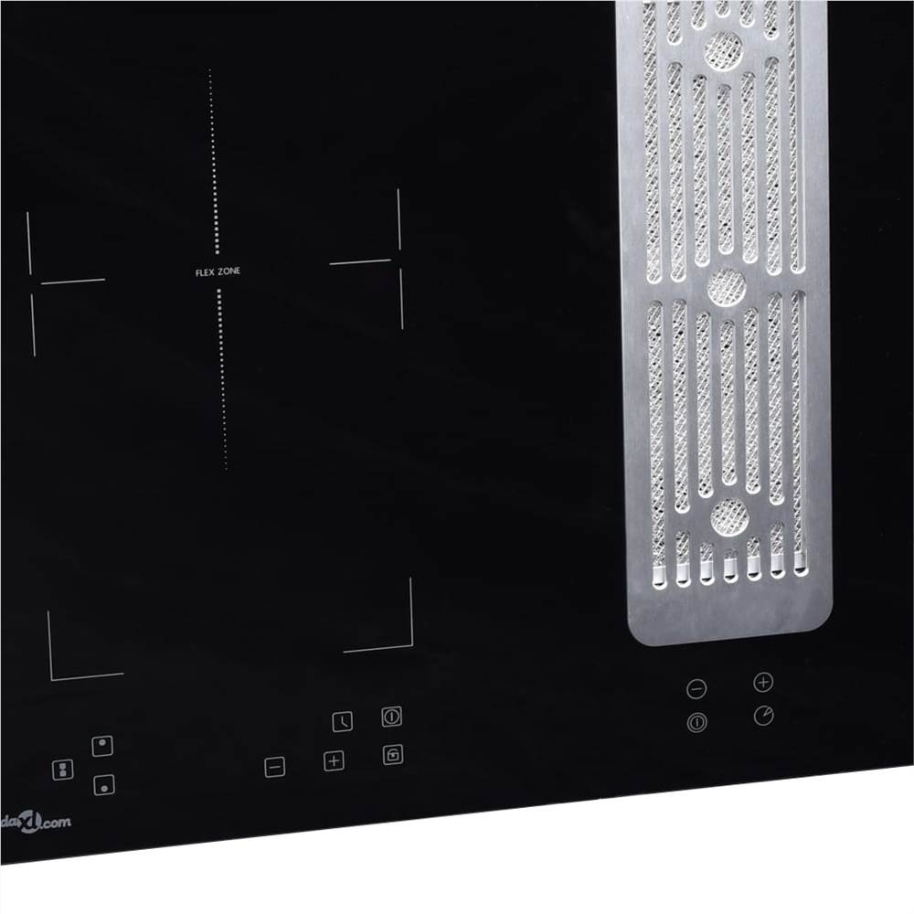 Builtin Flexizone Induction Hob with Downdraft Table 78 cm