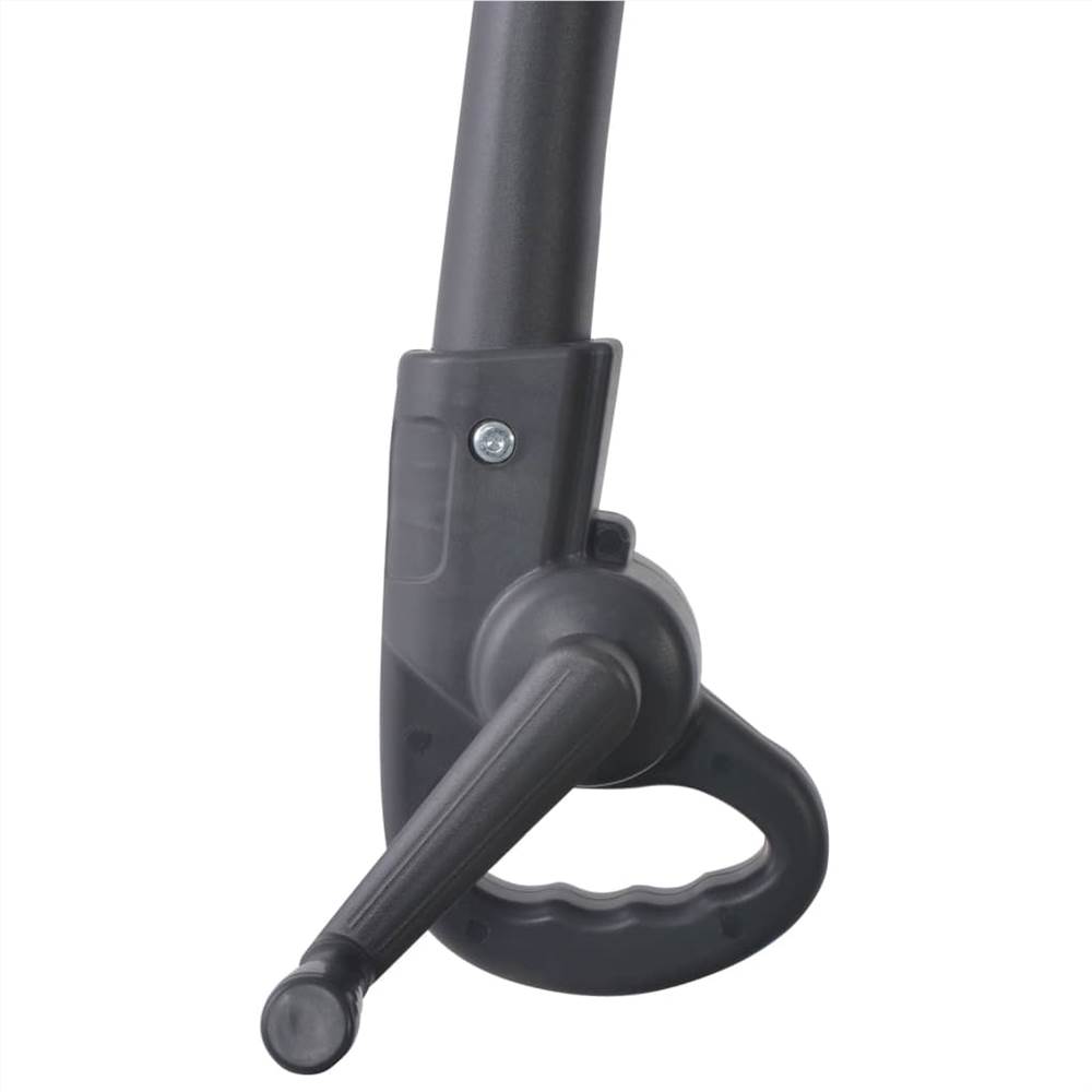 Cantilever Umbrella with Steel Pole 250x250 cm Azure