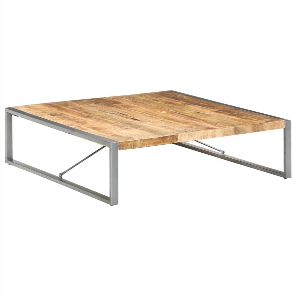 

Coffee Table 140x140x40 cm Rough Mango Wood