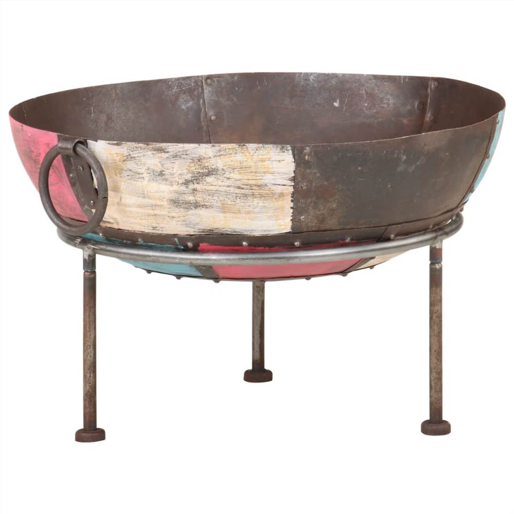 Colourful Rustic Fire Pit &#216; 60 cm Iron