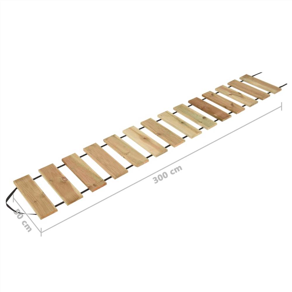 Decking Roll 50x300 cm Impregnated Pinewood