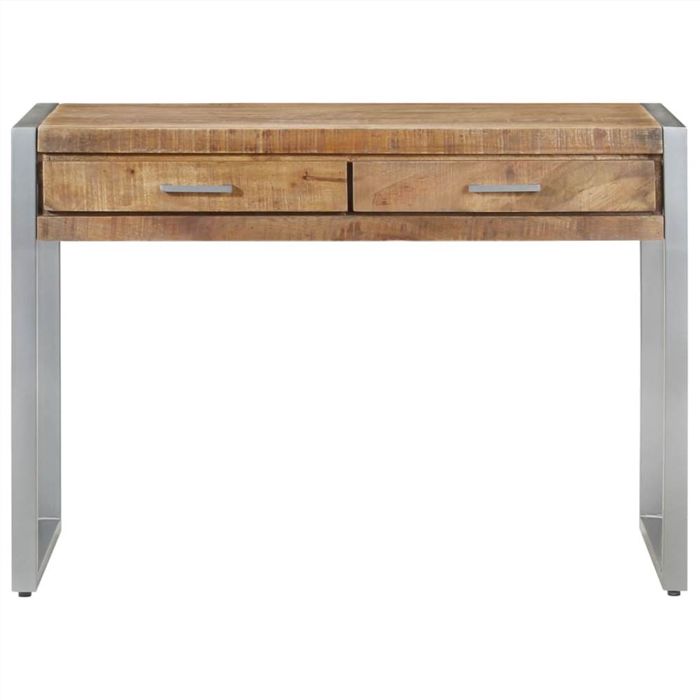 Desk 108x50x75 cm Rough Mango Wood