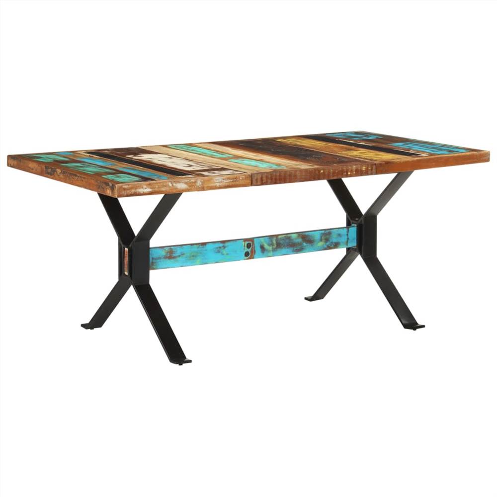 

Dining Table 180x90x76 cm Solid Reclaimed Wood