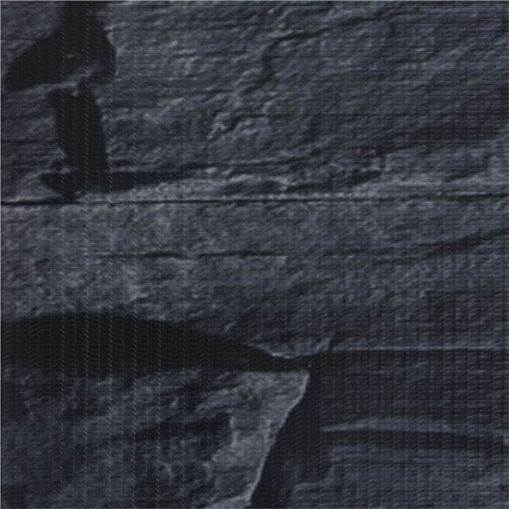 Garden Privacy Screen PVC 35x0.19 m Stone Look Grey