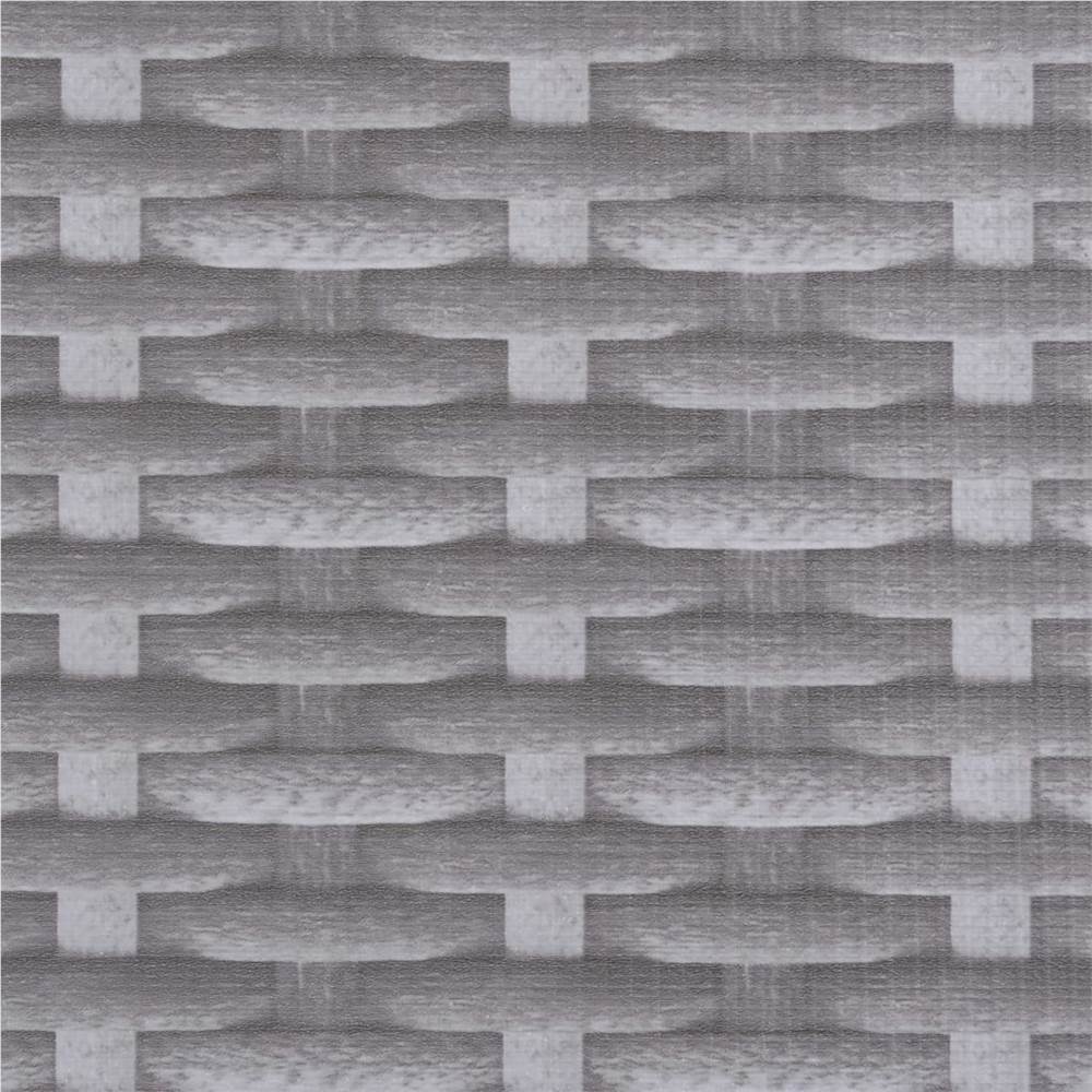 Garden Privacy Screen PVC 70x0.19 m Rattan Grey