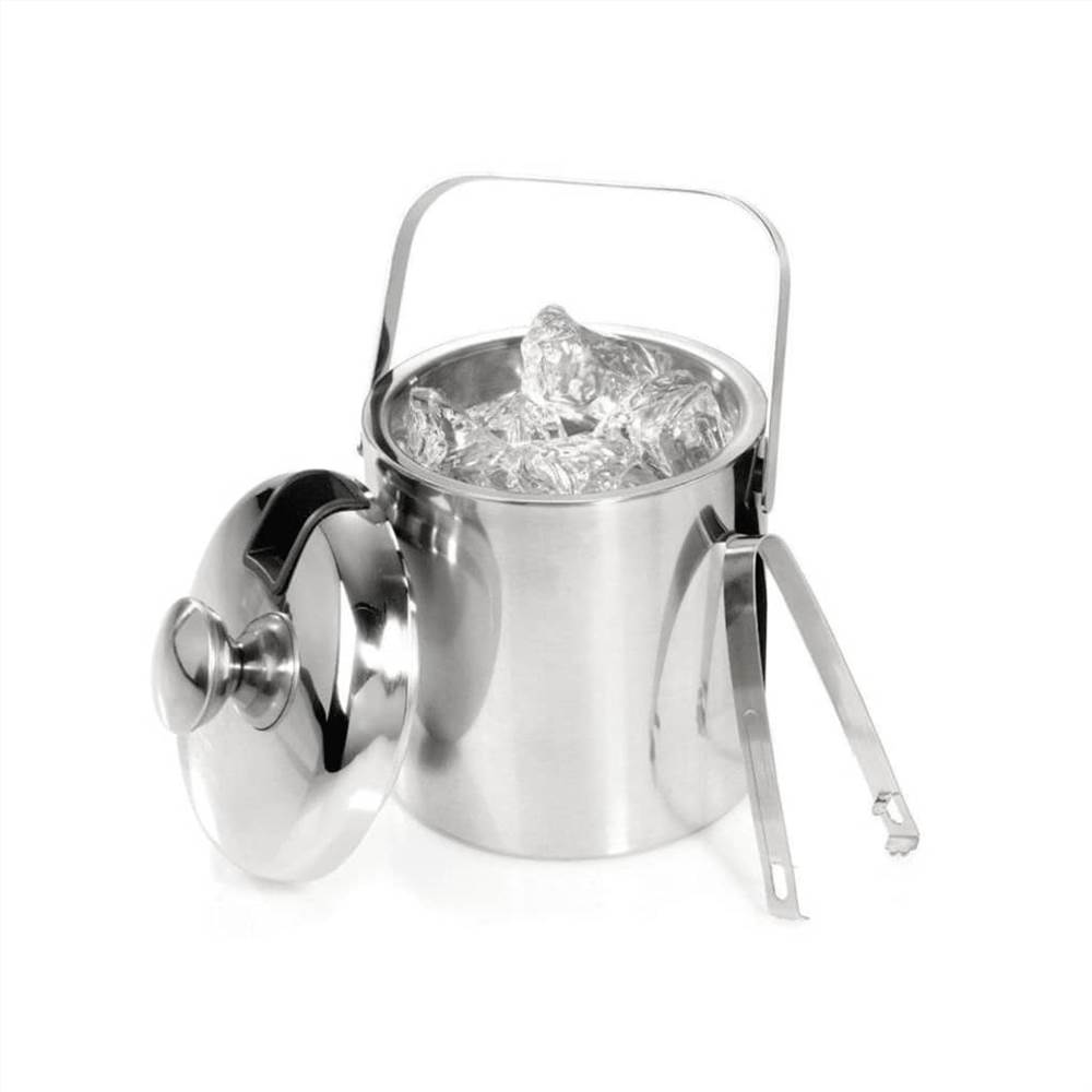 HI Ice Bucket with Lid and Tongs