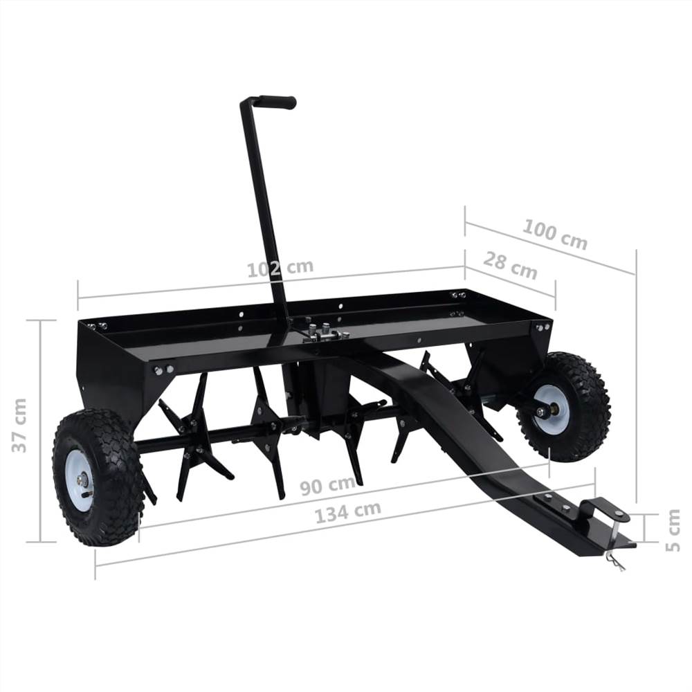 Lawn Aerator for Ride-on Mower 102 cm