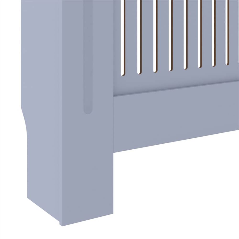 MDF Radiator Cover Grey 205 cm