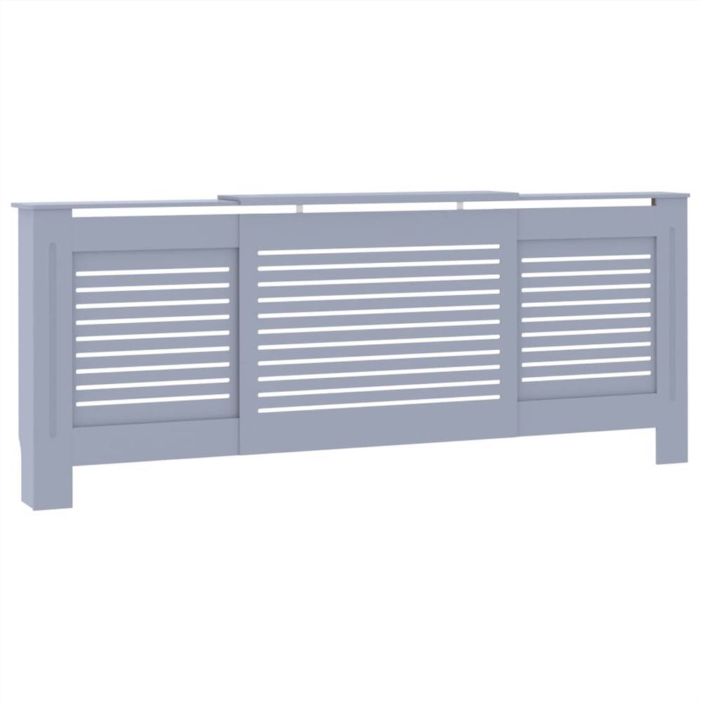 MDF Radiator Cover Grey 205 cm