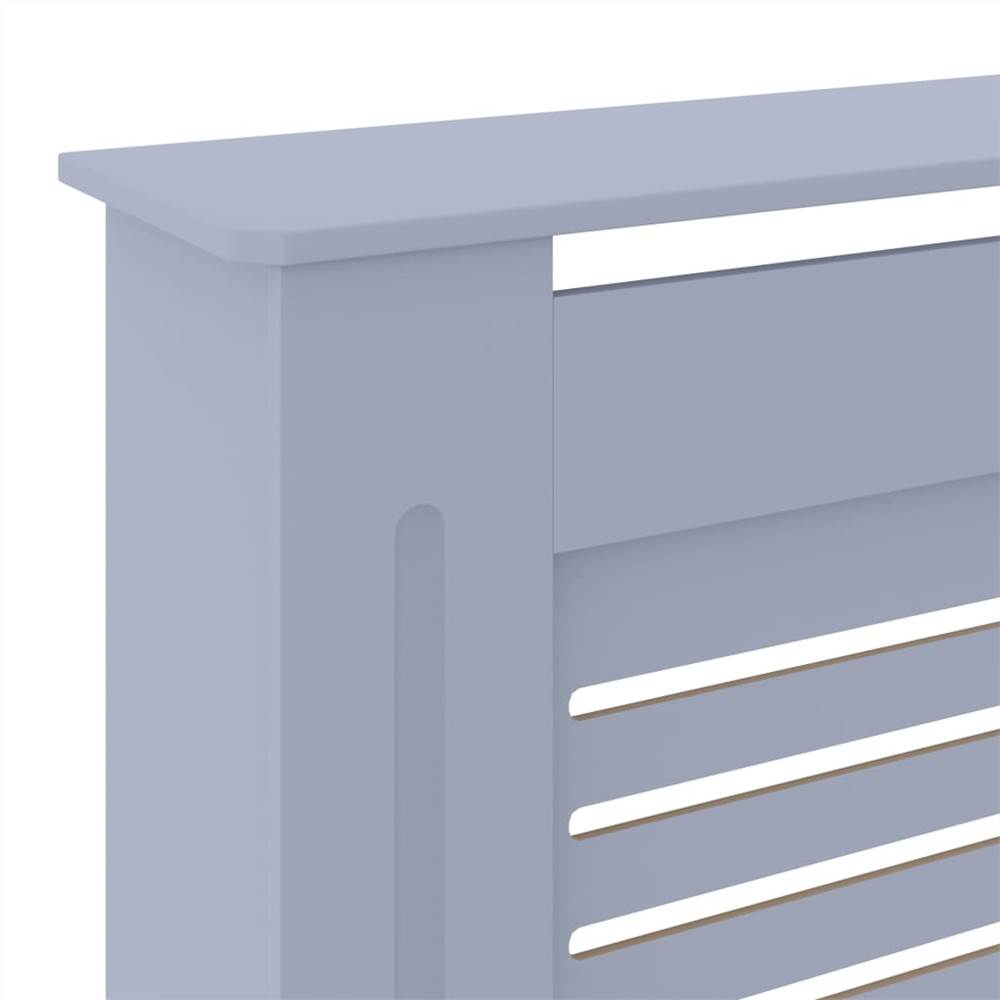 MDF Radiator Cover Grey 205 cm