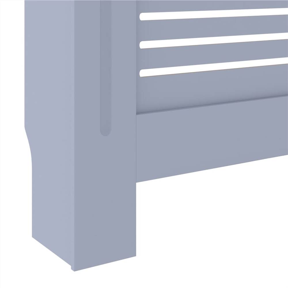 MDF Radiator Cover Grey 205 cm