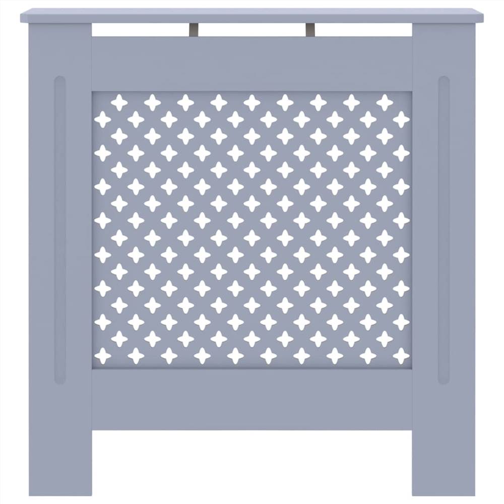 MDF Radiator Cover Grey 78 cm