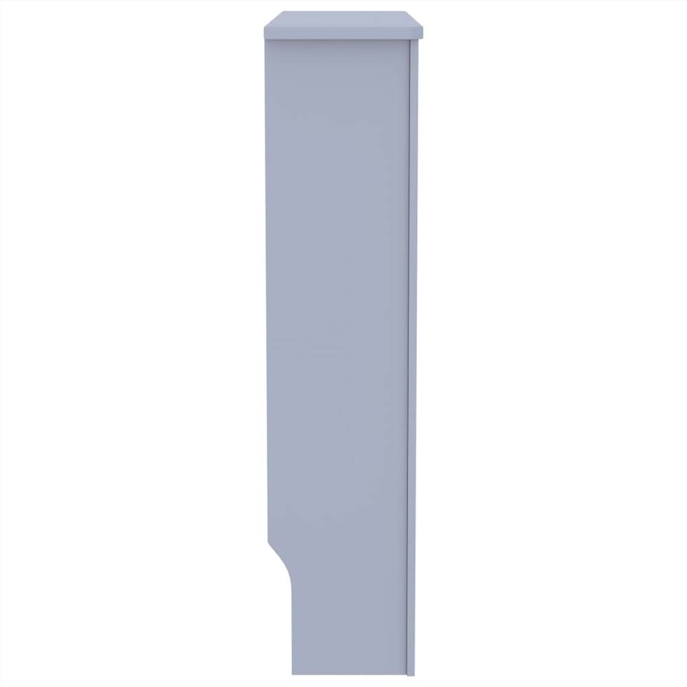 MDF Radiator Cover Grey 78 cm