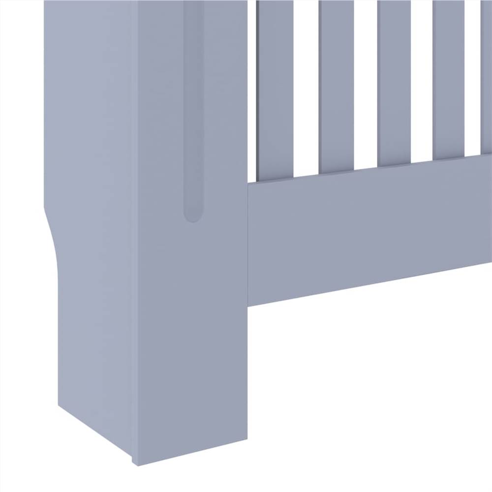 MDF Radiator Cover Grey 78 cm